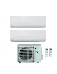 Climatizzatore Condizionatore Daikin Dual Inverter 9+9 Ecoplus Mod. Siesta Da 9000+9000 Btu Con 2amxf50a In R-32 A++ New