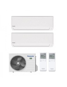 Climatizzatore Condizionatore Panasonic Dual 9+18 Inverter+ Serie Tz Da 9000+18000 Btu Con Cu-2tz50tbe Gas R-32 In Classe A++