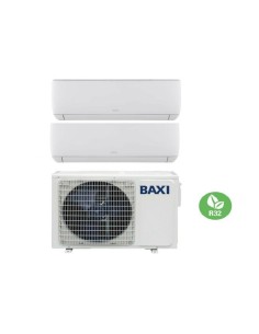 Climatizzatore Condizionatore DualSplit Inverter Baxi Serie Astra 9000+12000 con LSGT50-2M R-32 9+12 Wi-Fi Optional 2