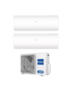 Climatizzatore Condizionatore Haier Dual Split Inverter serie PEARL 7+9 con 2U50S2SM1FA R-32 Wi-Fi Integrato 7000+9000