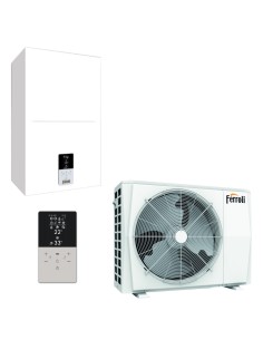 Pompa Di Calore Reversibile Aria-Acqua Inverter Ferroli OMNIA S 3.2 12 Monofase R-32 con Comando Incluso