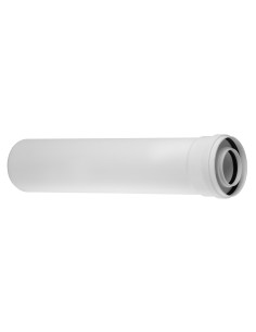 Prolunga Compatibile per Scaldabagno Coassiale 60/100MM 1M
