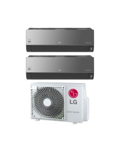 Climatizzatore LG Dual Split 7+9 Inverter Art Cool Mirror...