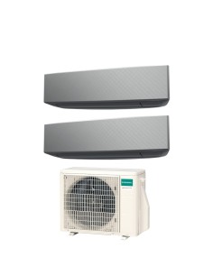 Keta Silver dual split 9000+9000 BTU Wi-Fi optional R32