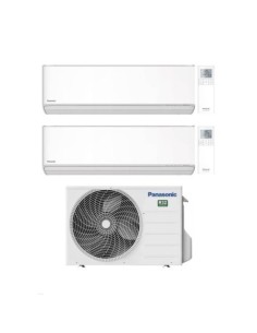 Climatizzatore dual split PANASONIC 7000+7000 BTU serie...