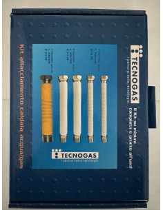 Kit flessibili Caldaia allacciamento acqua e gas L200/400...